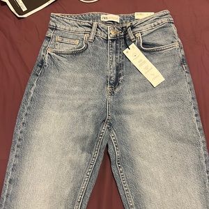High rise skinny jeans